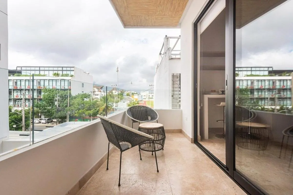 Moderno Estudio Increible Roof Pool & Gym Quinta Av Playa del Carmen 0*,  Mexico
